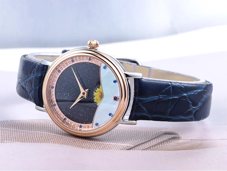 Женские роскошные часы REDEAR из высококачественного мрамора