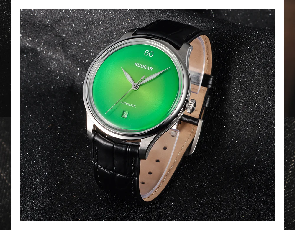 Мужские ультратонкие механические часы REDEAR