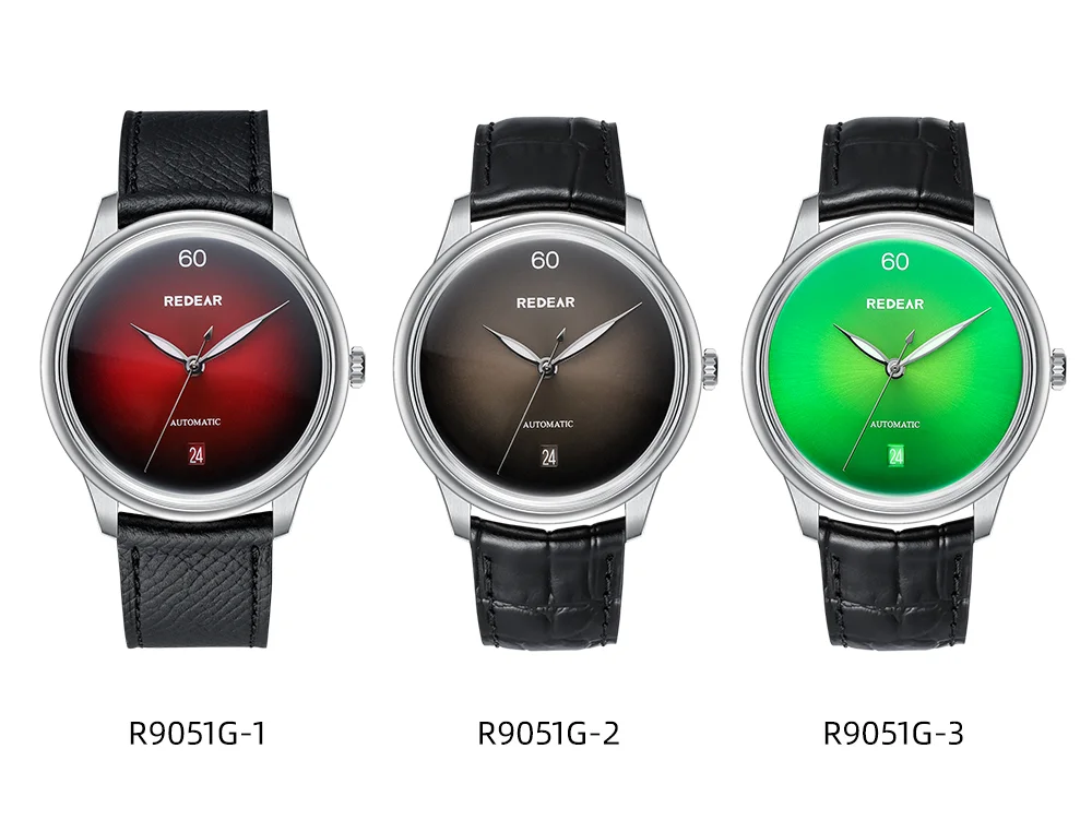 Мужские ультратонкие механические часы REDEAR