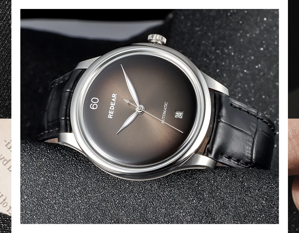 Мужские ультратонкие механические часы REDEAR