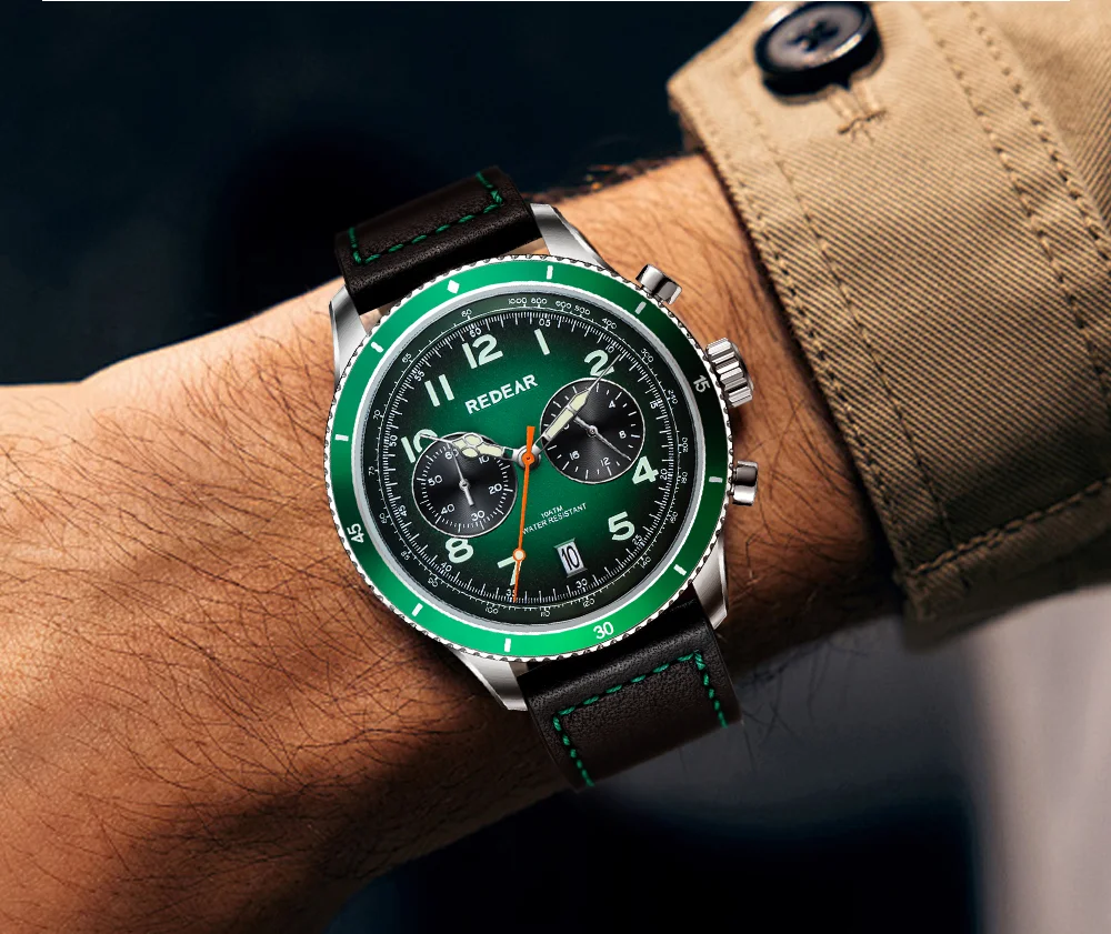 Мужские многофункциональные кварцевые часы REDEAR