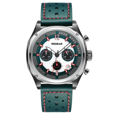 Мужские кварцевые хронографы REDEAR из нержавеющей стали
